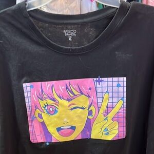 Black Graphic T-Shirt